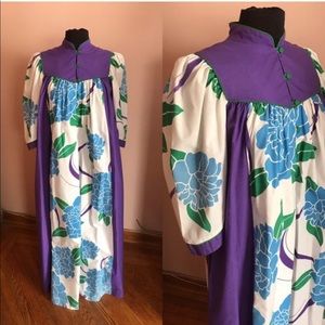 🎉HP🎉 Vintage Hawaiian maxi tent dress